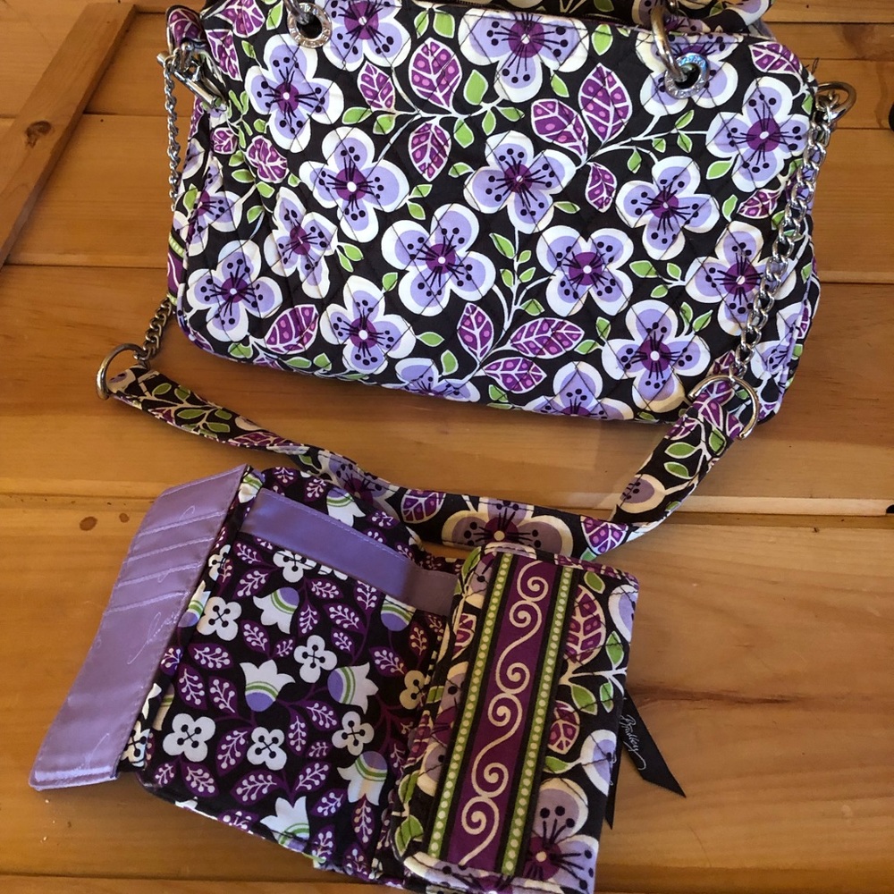 Vera Bradley purse and wallet